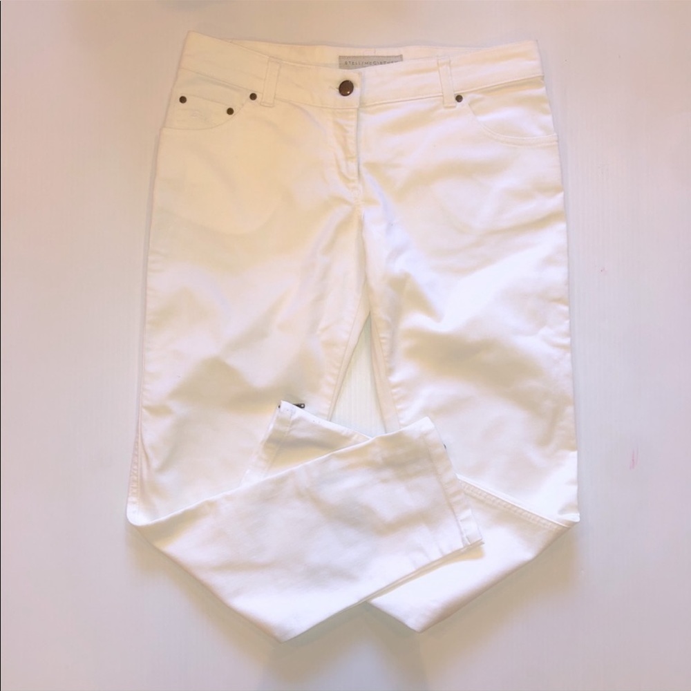 Stella McCartney White Skinny Jeans